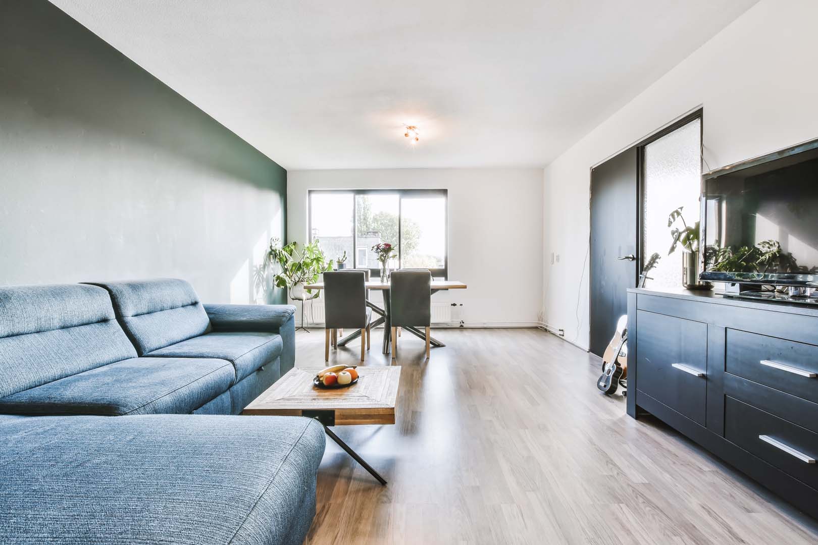 The Interior Of A Charming Living Room